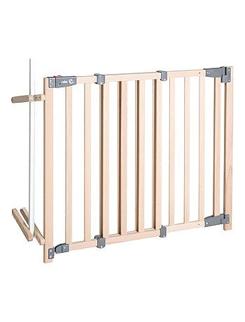 Cancello di sicurezza per scale in legno massello con porticina – "Roba Safety Up