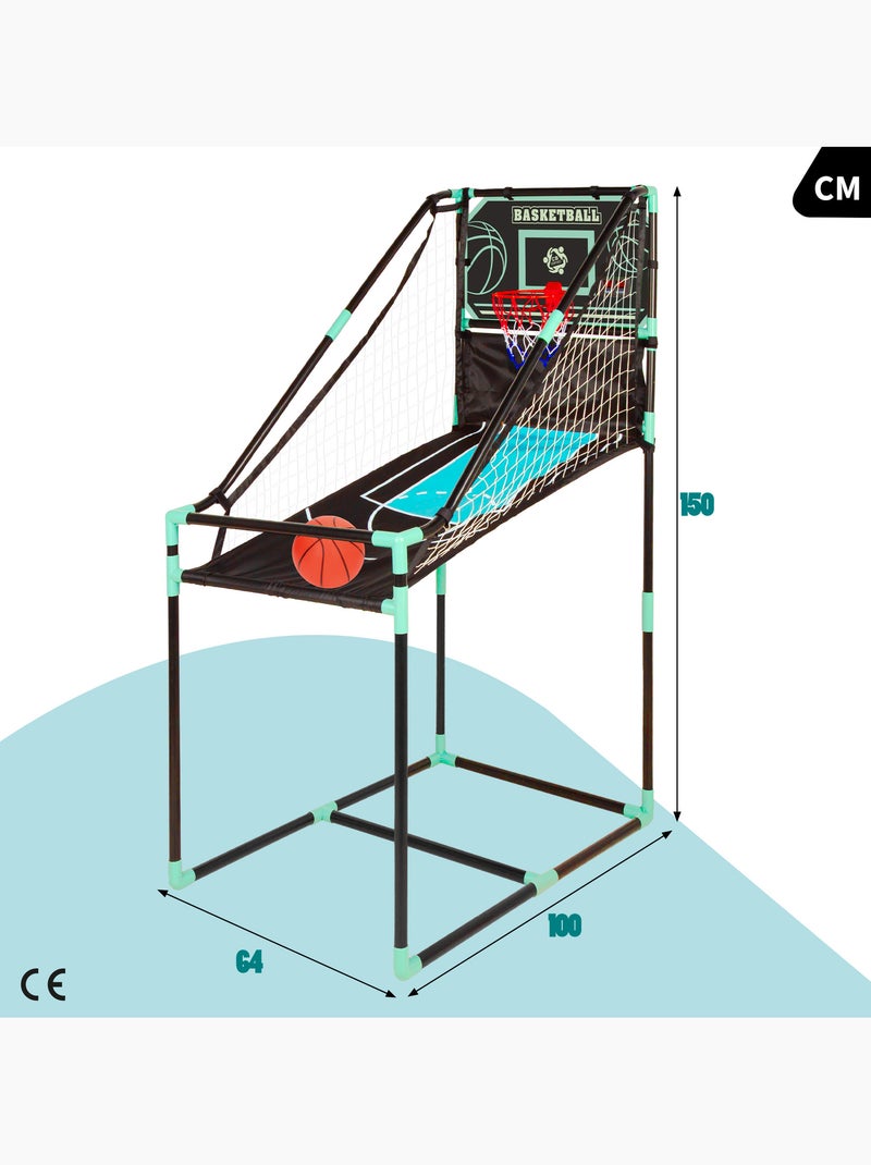 Canestro da basket con telaio di ritorno e tabellone elettronico cb games N/D - Kiabi
