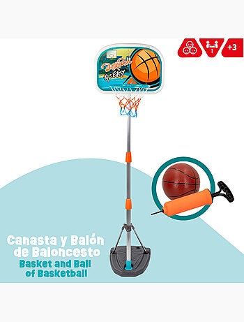 Canestro da basket e palla cb sports
