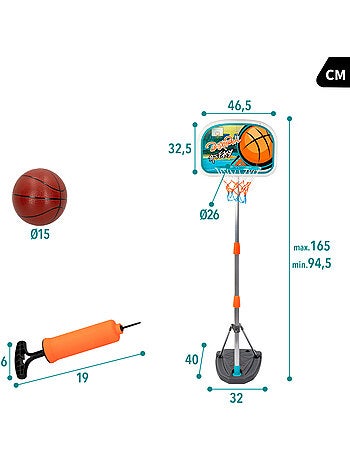 Canestro da basket e palla cb sports