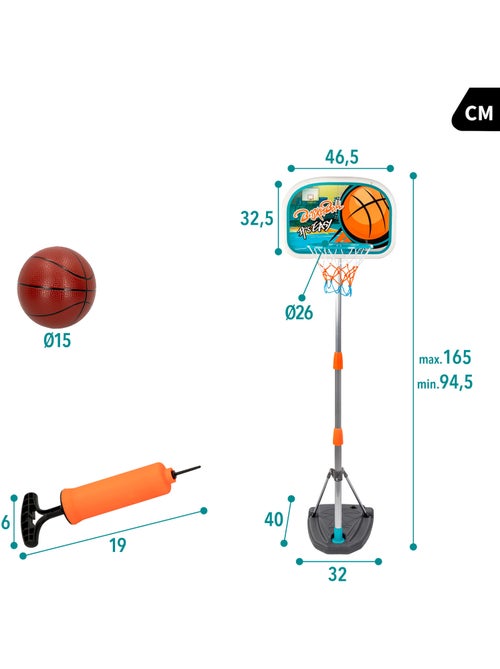 Canestro da basket e palla cb sports - Kiabi Canestro da basket e palla cb sports - Kiabi