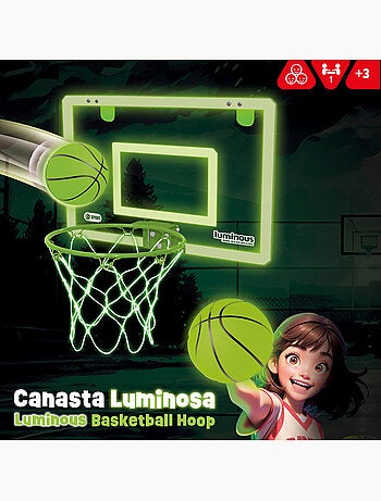 Canestro da basket junior fluorescente cb sports