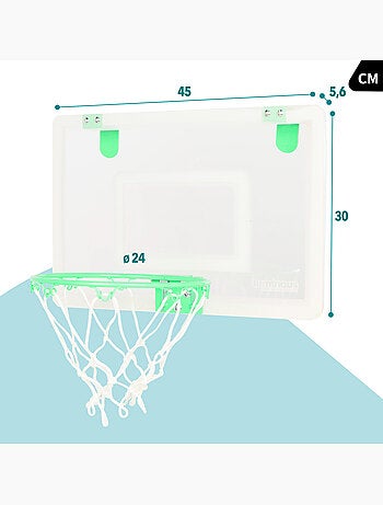 Canestro da basket junior fluorescente cb sports