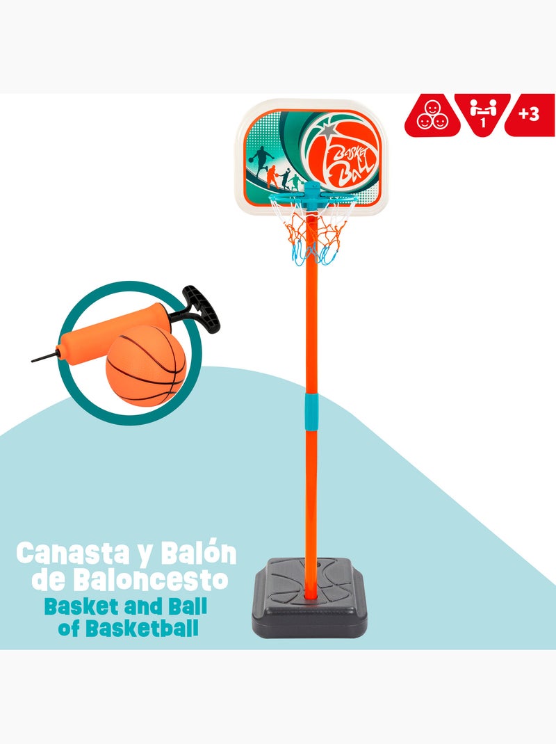Canestro da basket per bambini cb toys con palla N/D - Kiabi