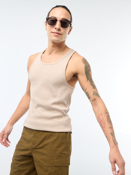 Canotta a coste - Kiabi