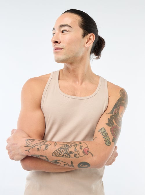 Canotta a coste - Kiabi