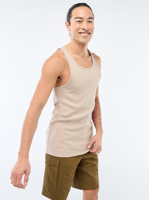 Canotta a coste - Kiabi