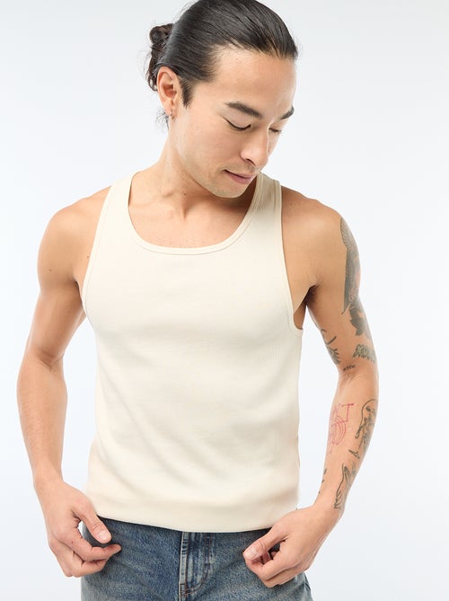 Canotta a coste - Kiabi