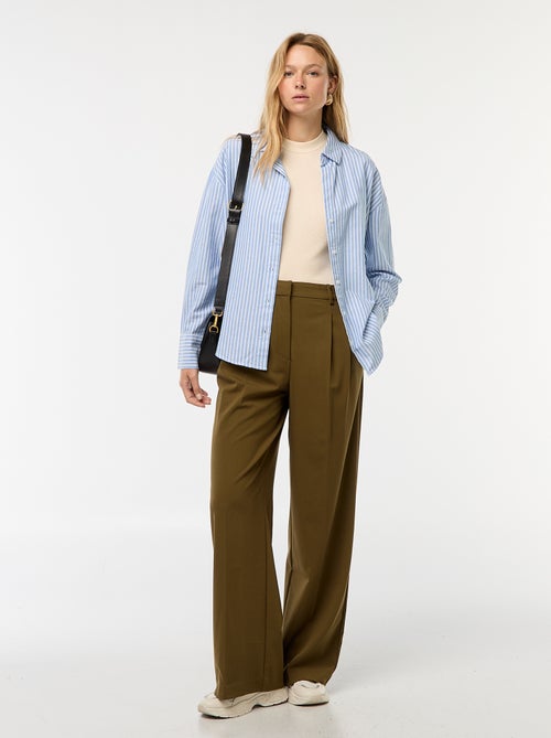 Canotta a coste con giromanica americano - Kiabi