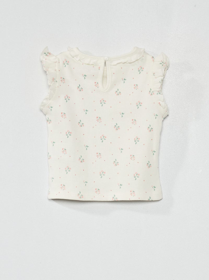 IPhone Rosa Canotta A Costine Giallo Pastello Vero Moda