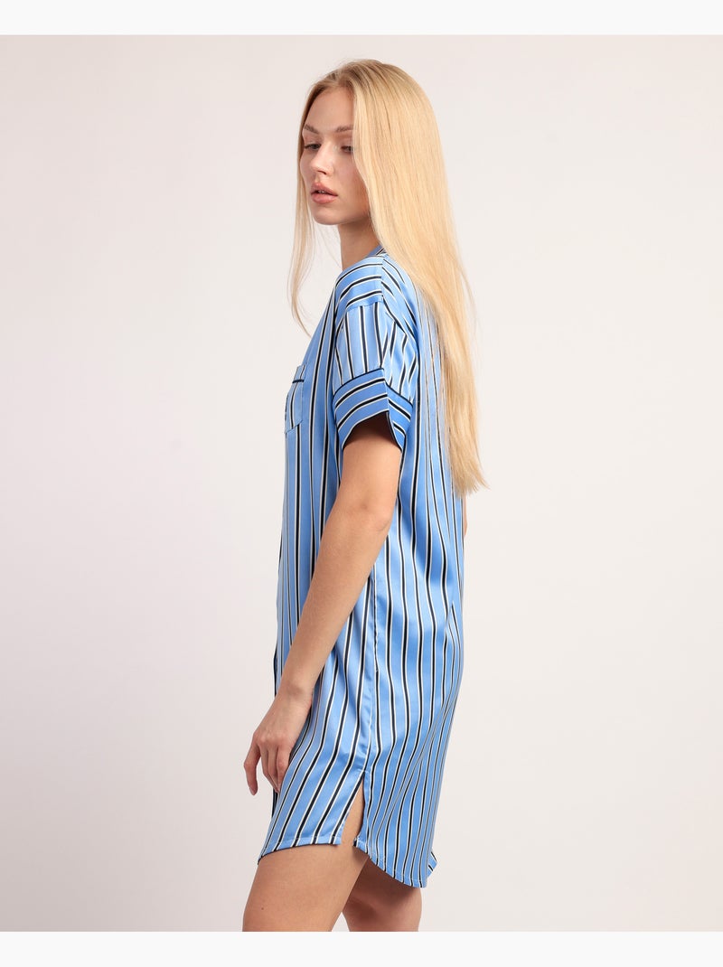 Canotta a maniche corte ADMAS CLASSIC Adm Secret da donna Blu - Kiabi