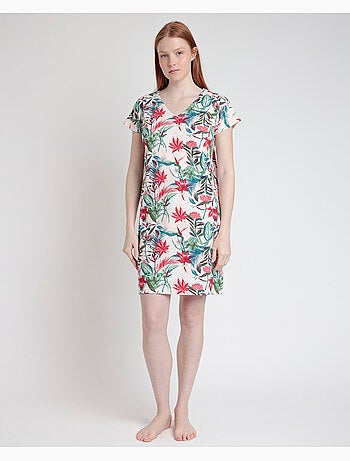 Canotta a maniche corte da donna ADMAS GARDEN Tropical Spirit