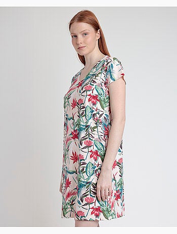 Canotta a maniche corte da donna ADMAS GARDEN Tropical Spirit