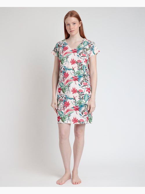 Canotta a maniche corte da donna ADMAS GARDEN Tropical Spirit - Kiabi Canotta a maniche corte da donna ADMAS GARDEN Tropical Spirit - Kiabi