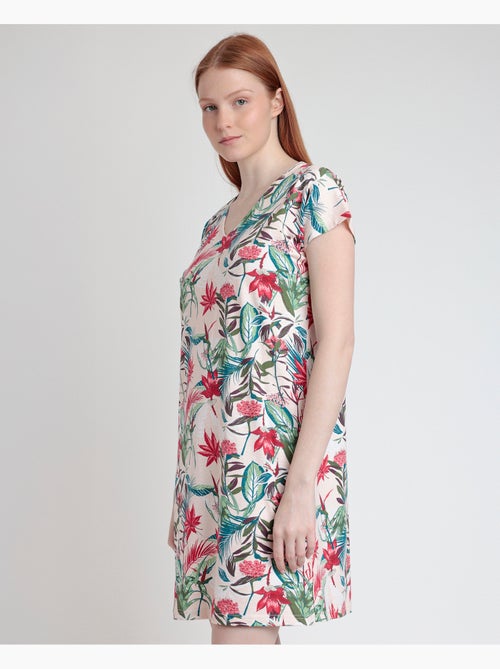 Canotta a maniche corte da donna ADMAS GARDEN Tropical Spirit - Kiabi Canotta a maniche corte da donna ADMAS GARDEN Tropical Spirit - Kiabi