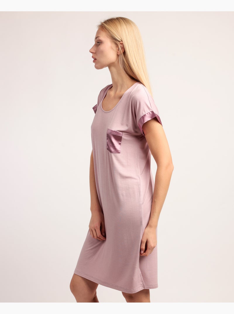 Canotta a maniche corte Soft Dreams da donna ADMAS CLASSIC Rosa chiaro - Kiabi