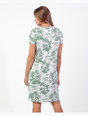 Canotta a maniche corte Summer Paradise da donna ADMAS