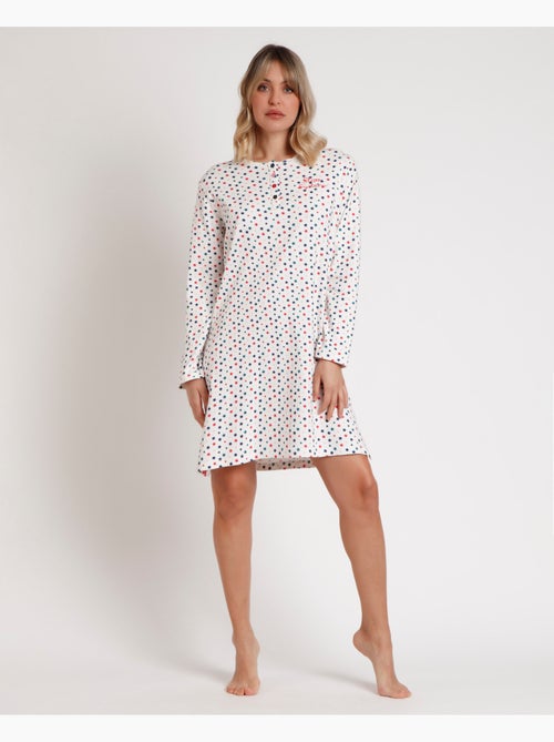 Canotta a maniche lunghe con patta a stella da donna ADMAS - Kiabi Canotta a maniche lunghe con patta a stella da donna ADMAS - Kiabi