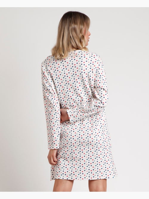 Canotta a maniche lunghe con patta a stella da donna ADMAS - Kiabi Canotta a maniche lunghe con patta a stella da donna ADMAS - Kiabi