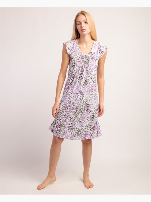 Canotta a maniche lunghe con stampa animalier rosa da donna ADMAS GARDEN - Kiabi Canotta a maniche lunghe con stampa animalier rosa da donna ADMAS GARDEN - Kiabi