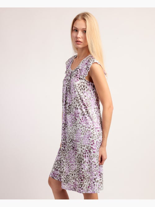 Canotta a maniche lunghe con stampa animalier rosa da donna ADMAS GARDEN - Kiabi Canotta a maniche lunghe con stampa animalier rosa da donna ADMAS GARDEN - Kiabi