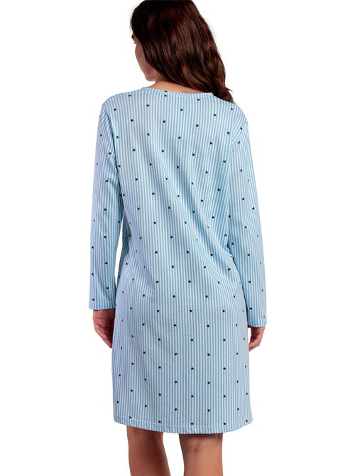 Canotta a maniche lunghe con stelle e strisce da donna ADMAS CLASSIC - Kiabi Canotta a maniche lunghe con stelle e strisce da donna ADMAS CLASSIC - Kiabi