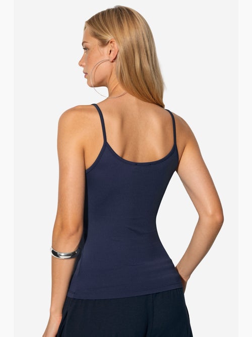 Canotta aderente in maglia con scollo a u busem - Kiabi Canotta aderente in maglia con scollo a u busem - Kiabi