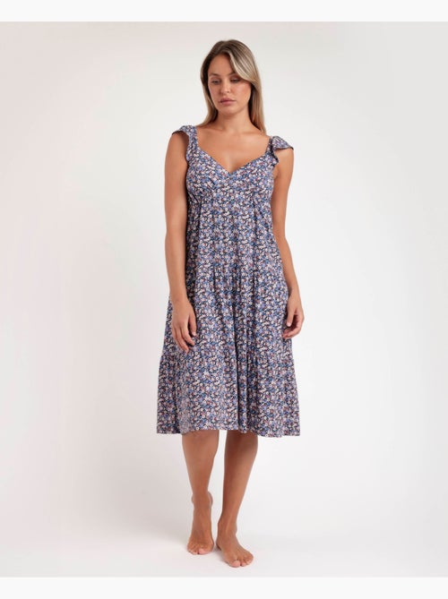 Canotta ADMAS Liberty blu e rosa a maniche corte per donna - Kiabi Canotta ADMAS Liberty blu e rosa a maniche corte per donna - Kiabi