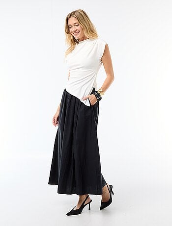 Canotta asimmetrica senza maniche