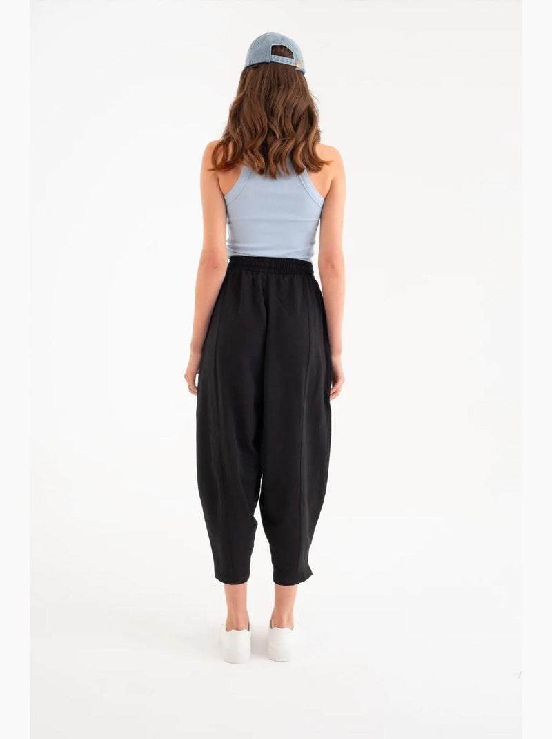 Canotta basic con scollo all'americana hiccup Blu - Kiabi