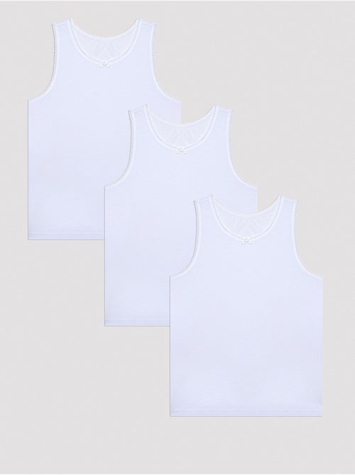 Canotta basic in cotone, confezione da 3 penti - Kiabi Canotta basic in cotone, confezione da 3 penti - Kiabi
