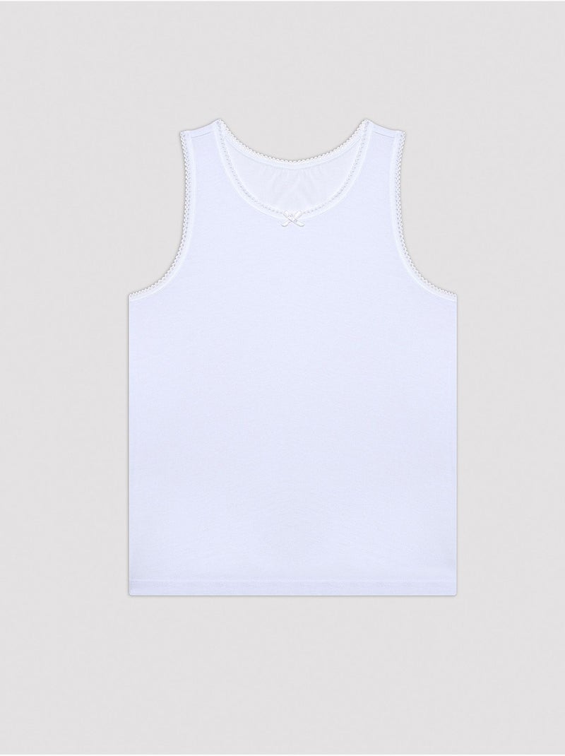 Canotta basic in cotone, confezione da 3 penti Bianco - Kiabi