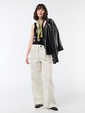 Canotta basic in tessuto a costine