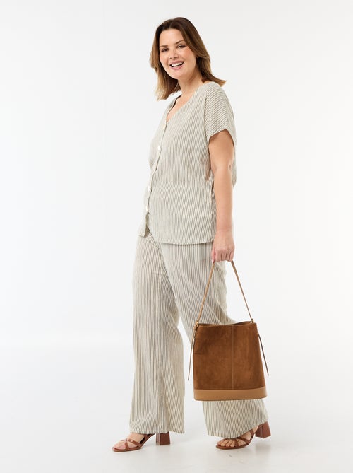 Canotta con bottoni dorati - Kiabi