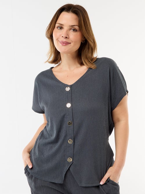 Canotta con bottoni dorati - Kiabi