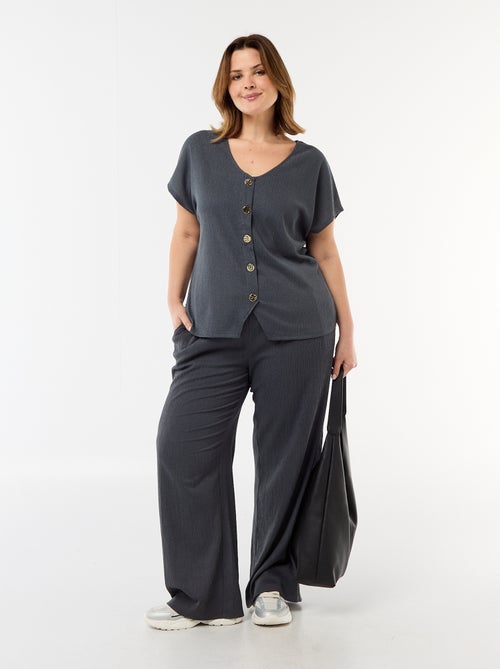 Canotta con bottoni dorati - Kiabi