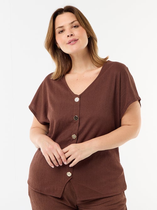 Canotta con bottoni dorati - Kiabi