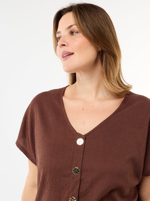 Canotta con bottoni dorati - Kiabi