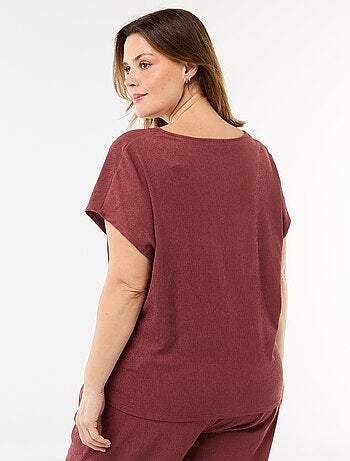 Canotta con bottoni dorati