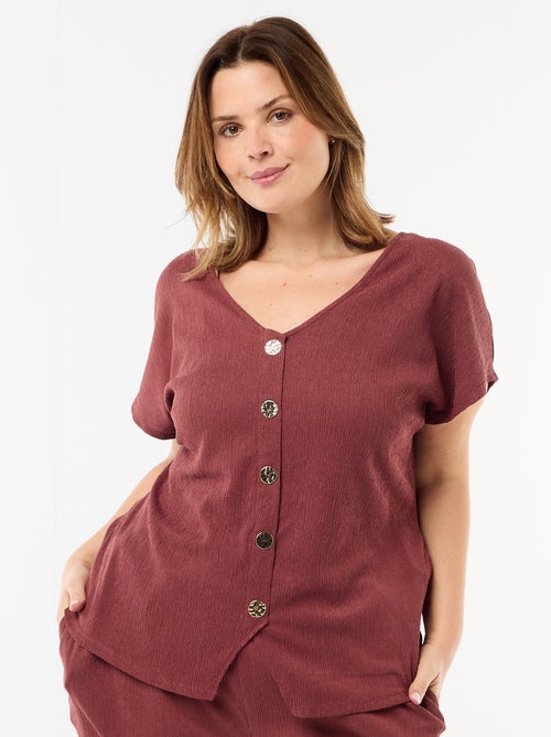 Canotta con bottoni dorati - Kiabi