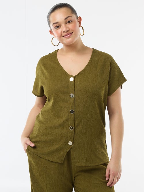 Canotta con bottoni dorati - Kiabi