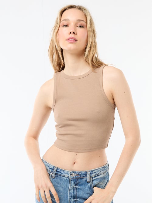 Canotta con giromanica all'americana - Kiabi