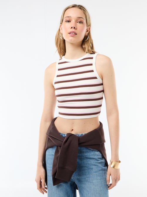 Canotta con giromanica all'americana - Kiabi