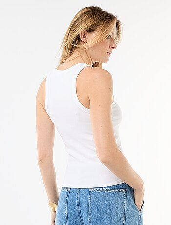 Canotta con giromanica all'americana