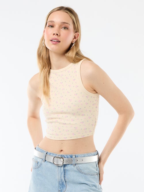 Canotta con giromanica all'americana - Kiabi