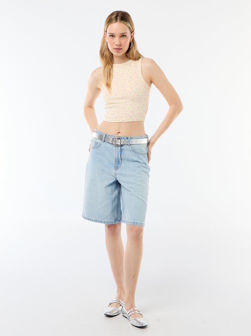 Canotta con giromanica all'americana - Kiabi