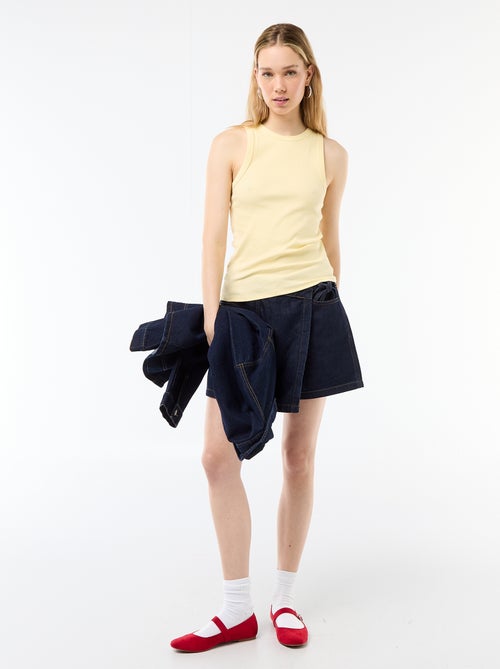 Canotta con giromanica all'americana - Kiabi