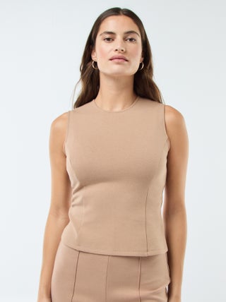 Canotta con giromanica all'americana