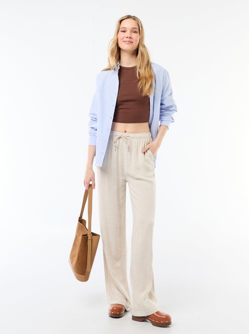 Canotta con giromanica all'americana - Kiabi