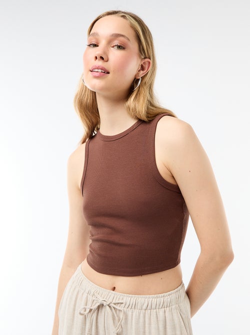 Canotta con giromanica all'americana - Kiabi